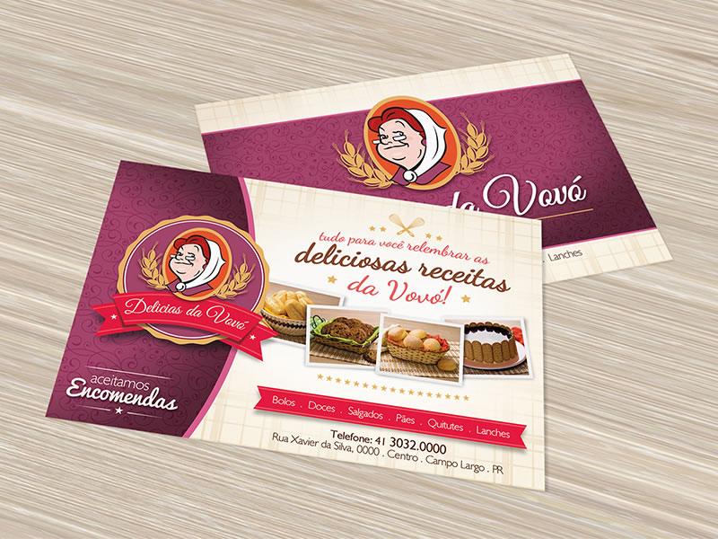 Folder . Delícias da Vovó